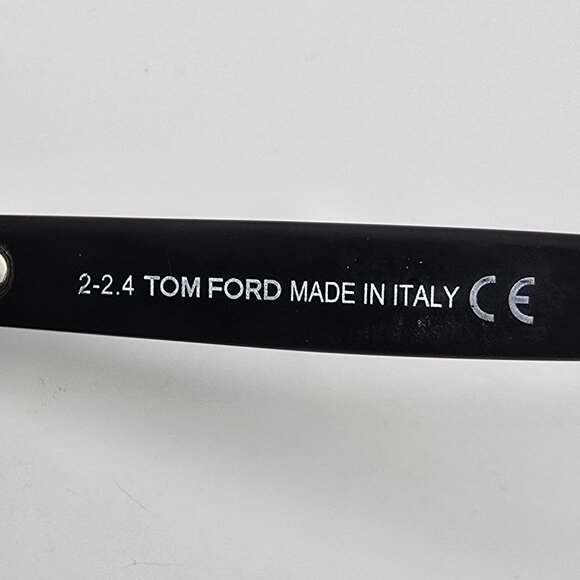 *SOLD* Tom Ford TF336 01V Leo Black Frame Grey Lens Sunglasses w/ Case Italy - Picture 9 of 15